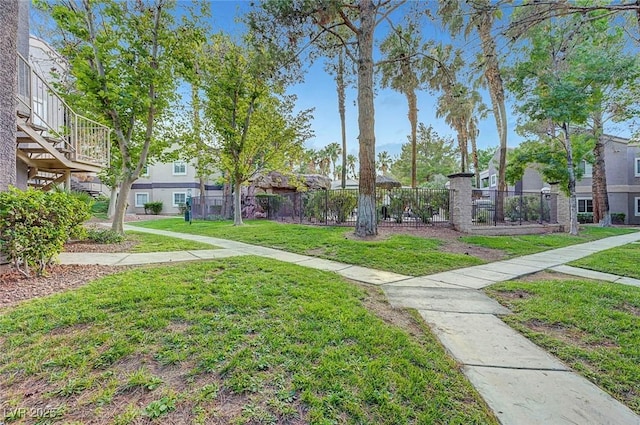 5250 S Rainbow Blvd Unit 1057, Las Vegas, NV 89118 - view of yard featuring a residential view