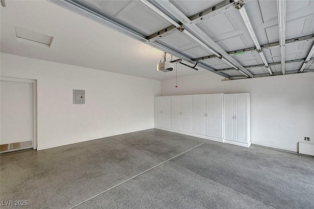 5250 S Rainbow Blvd Unit 1057, Las Vegas, NV 89118 - garage with electric panel and a garage door opener