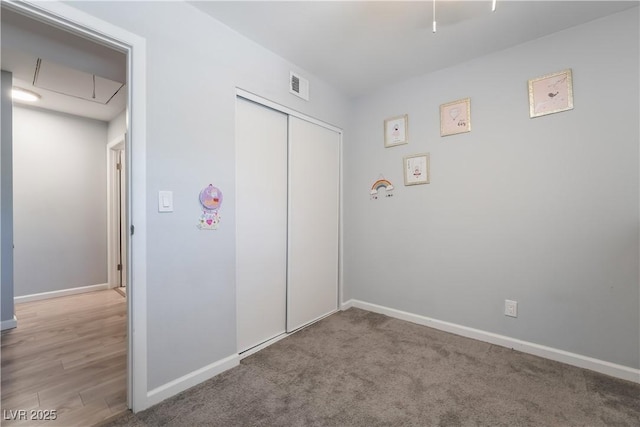 1407 Dorothy Ave Unit 2, Las Vegas, NV 89119 - unfurnished bedroom featuring a closet and baseboards