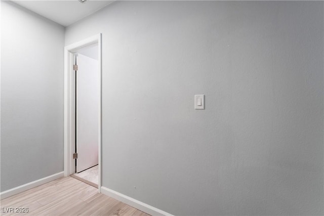 1407 Dorothy Ave Unit 2, Las Vegas, NV 89119 - spare room featuring light wood-type flooring and baseboards