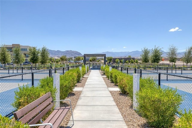 9617 Sard Ln, Las Vegas, NV 89143 - view of community with a mountain view