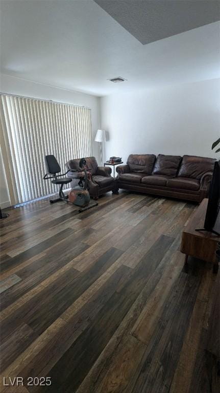 4877 S Torrey Pines Dr Unit 104, Las Vegas, NV 89103 - living room featuring wood finished floors