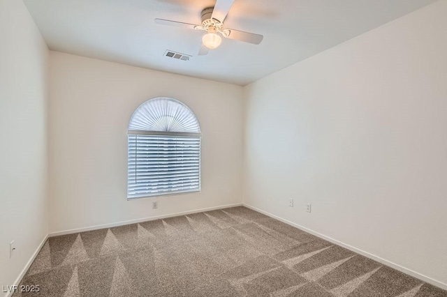 1547 Balsam Mist Ave, Las Vegas, NV 89183 - carpeted empty room with a ceiling fan and baseboards