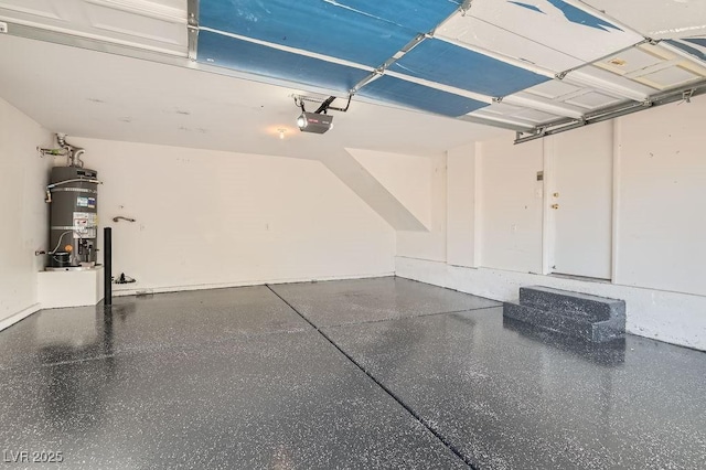 1547 Balsam Mist Ave, Las Vegas, NV 89183 - garage with secured water heater and a garage door opener