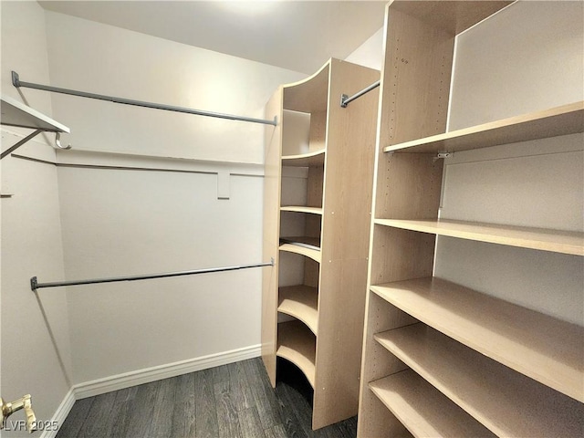 8220 Desert Beach Dr, Las Vegas, NV 89128 - walk in closet with wood finished floors