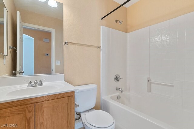 8448 Quarentina Ave, Las Vegas, NV 89149 - bathroom featuring bathtub / shower combination and vanity