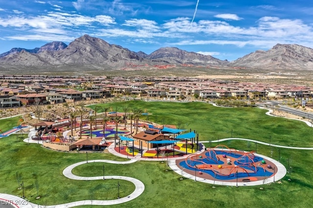 1064 Calvia St, Las Vegas, NV 89138 - mountain view featuring nearby suburban area