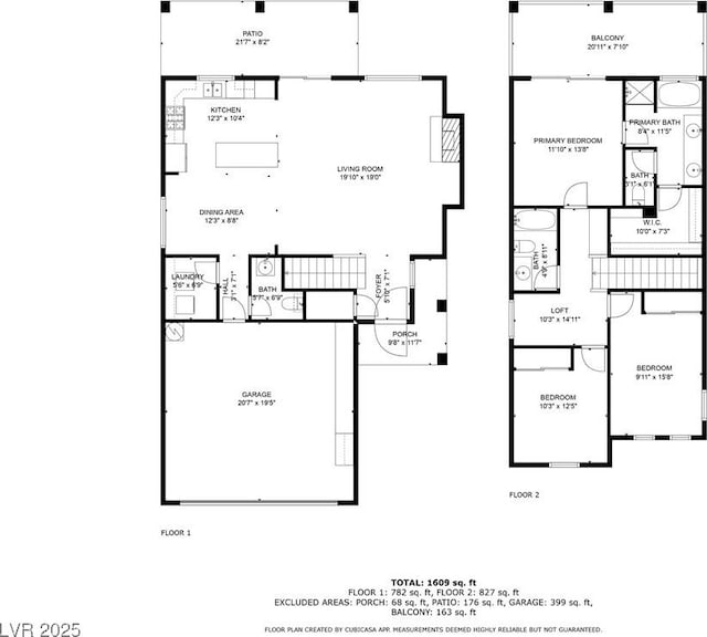 1064 Calvia St, Las Vegas, NV 89138 - view of home floor plan