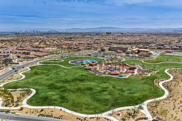 1064 Calvia St, Las Vegas, NV 89138 - bird's eye view of a mountain backdrop