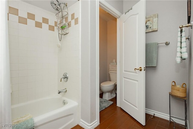 6617 Golden Bit Ave, Las Vegas, NV 89131 - full bath with shower / tub combination and wood finished floors