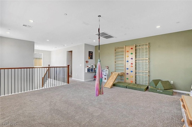 10161 Bismarck Palms Ave, Las Vegas, NV 89166 - empty room with carpet floors and recessed lighting