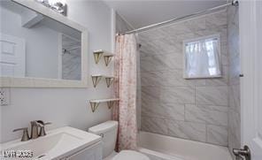 4831 Vermont Ave, Las Vegas, NV 89107 - full bathroom with vanity and shower / tub combo