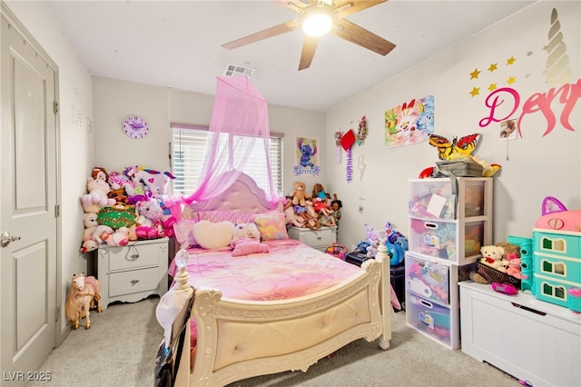 8955 Ruby Moon Dr, Las Vegas, NV 89139 - bedroom with carpet floors and ceiling fan