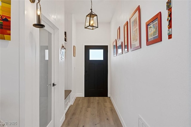 1246 Diamond Valley St, Henderson, NV 89052 - entryway featuring light wood-type flooring and baseboards