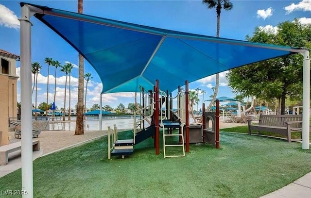 3125 N Buffalo Dr Unit 1133, Las Vegas, NV 89128 - communal playground featuring a water view