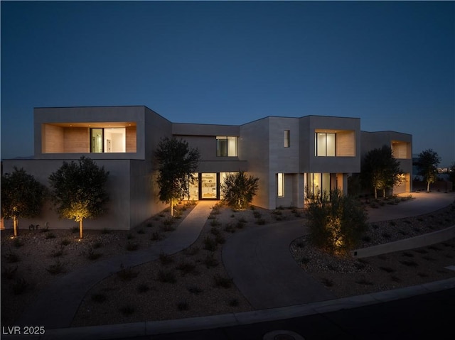 68 Sun Glow Ln, Las Vegas, NV 89135 - contemporary home with stucco siding