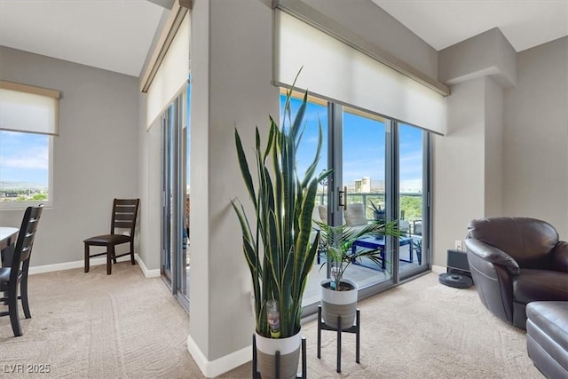 8255 Las Vegas Blvd Unit 722, Las Vegas, NV 89123 - carpeted living area featuring baseboards