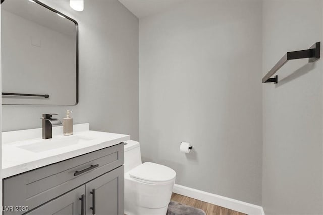 8255 Las Vegas Blvd Unit 722, Las Vegas, NV 89123 - half bath with wood finished floors and vanity
