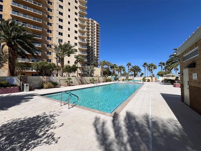 8255 Las Vegas Blvd Unit 722, Las Vegas, NV 89123 - community pool featuring a patio