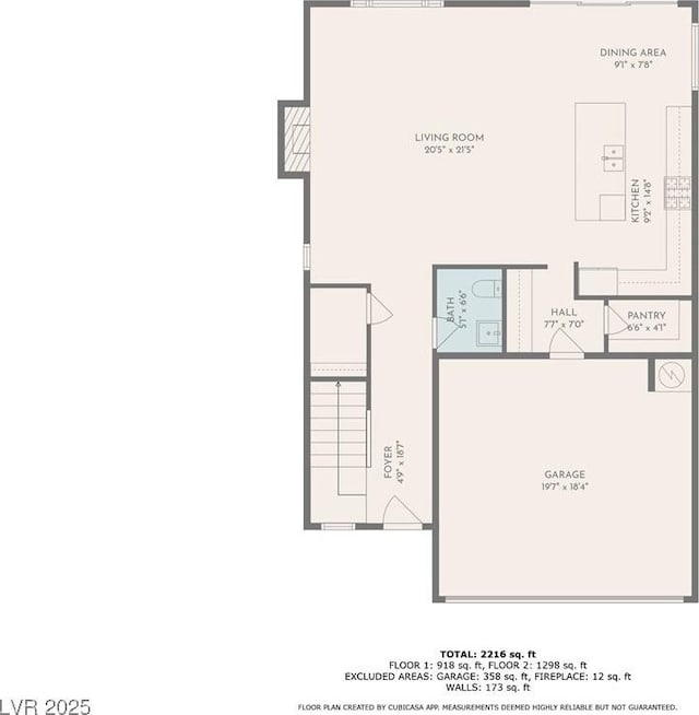8048 Skye Bridge St, Las Vegas, NV 89166 - view of room layout