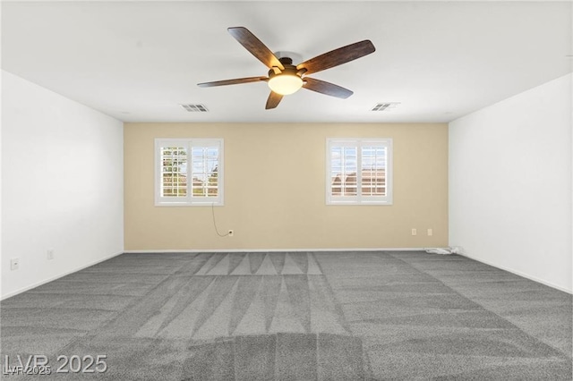 11755 Garland Grove Ln, Las Vegas, NV 89183 - spare room with carpet and a ceiling fan