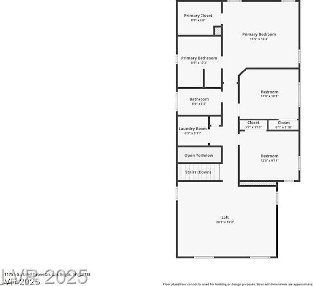 11755 Garland Grove Ln, Las Vegas, NV 89183 - view of home floor plan