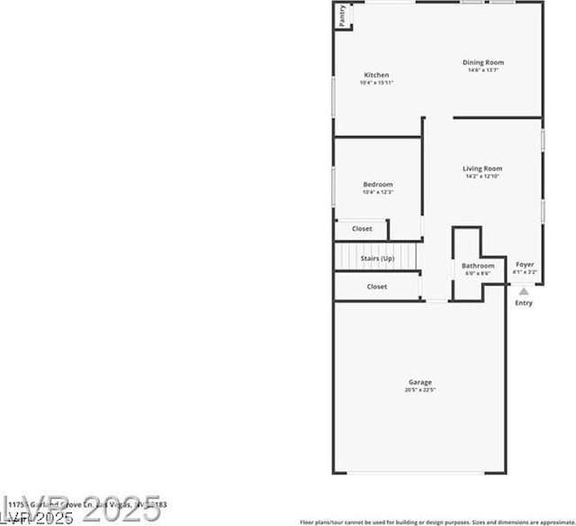 11755 Garland Grove Ln, Las Vegas, NV 89183 - view of property floor plan