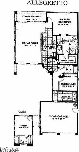 15 Emerald Dunes Cir, Henderson, NV 89052 - view of property floor plan
