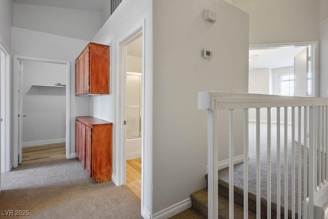 901 Nevada Sky St, Las Vegas, NV 89128 - hallway featuring carpet and baseboards