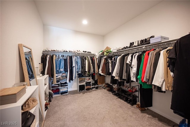 9451 Lunar Ray St, Las Vegas, NV 89143 - walk in closet featuring carpet floors