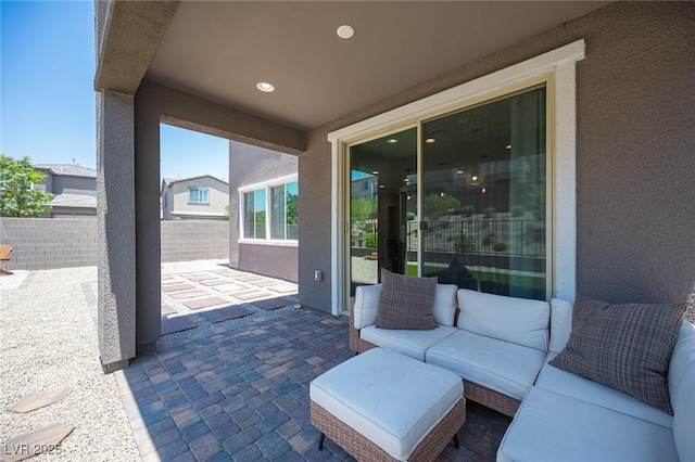 9451 Lunar Ray St, Las Vegas, NV 89143 - view of patio / terrace