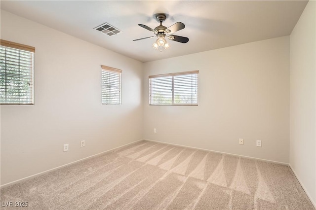 5021 Ropers Rock Ct, Las Vegas, NV 89131 - spare room featuring light colored carpet and ceiling fan