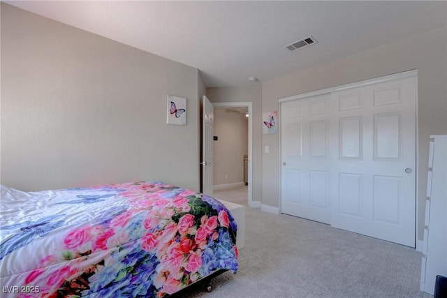 1910 Coyote Pass Way, Henderson, NV 89012 - bedroom featuring light colored carpet and a closet