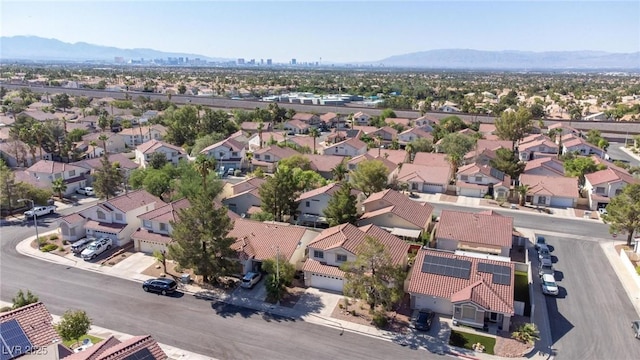 1910 Coyote Pass Way, Henderson, NV 89012 - aerial perspective of suburban area with mountains