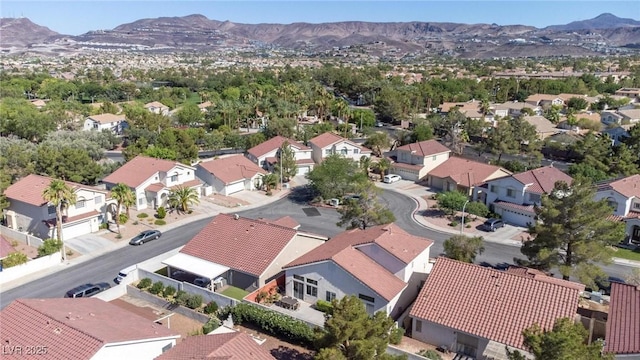 1910 Coyote Pass Way, Henderson, NV 89012 - aerial view of residential area with a mountain backdrop