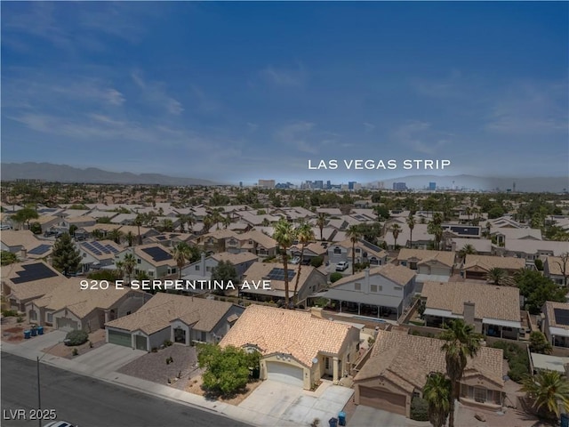 920 Serpentina Ave, Las Vegas, NV 89123 - aerial view of residential area