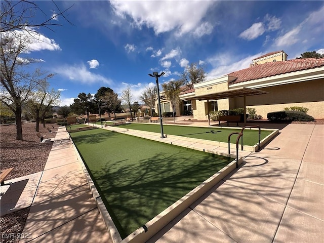 10305 Snyder Ave, Las Vegas, NV 89134 - view of property's community with a bocce ball area