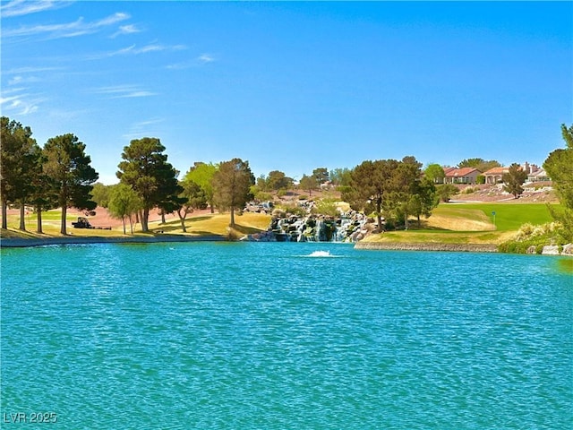 10305 Snyder Ave, Las Vegas, NV 89134 - view of pool featuring a water view