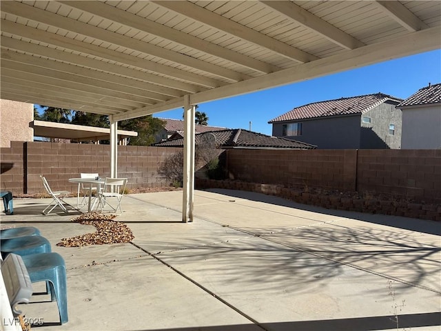 8901 Kingswood Dr, Las Vegas, NV 89147 - fenced backyard featuring a patio