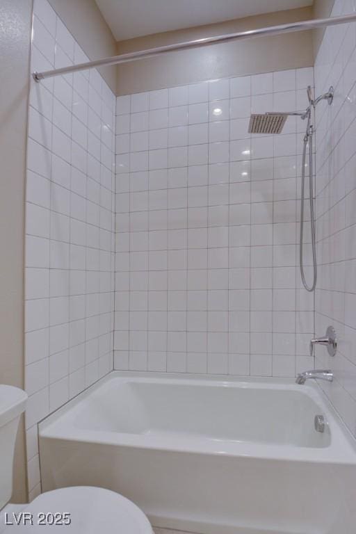 646 Spotted Falcon St, Las Vegas, NV 89138 - bathroom featuring toilet and shower / bath combination