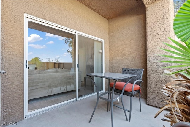 8070 W Russell Rd Unit 1023, Las Vegas, NV 89113 - balcony with outdoor dining space