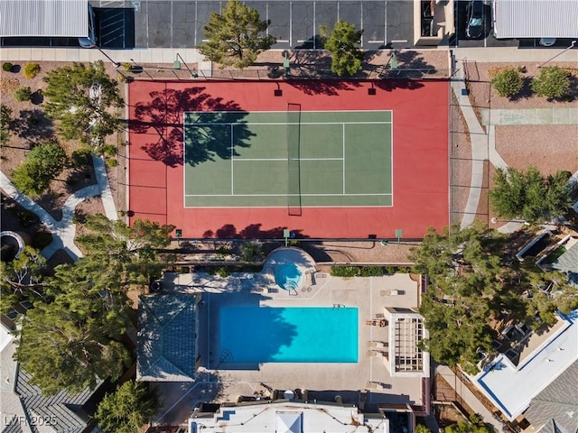 8070 W Russell Rd Unit 1023, Las Vegas, NV 89113 - aerial view of a pool area