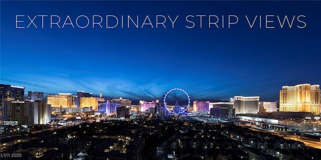 1 Hughes Center Dr Unit 903, Las Vegas, NV 89169 - view of city with a view of city lights