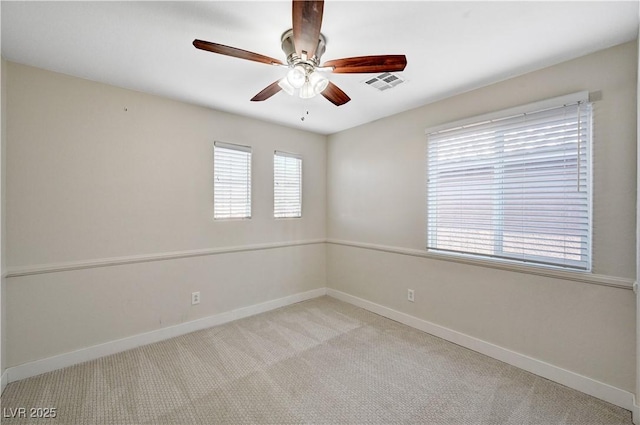 9021 Rendon St, Las Vegas, NV 89143 - unfurnished room with ceiling fan and carpet floors