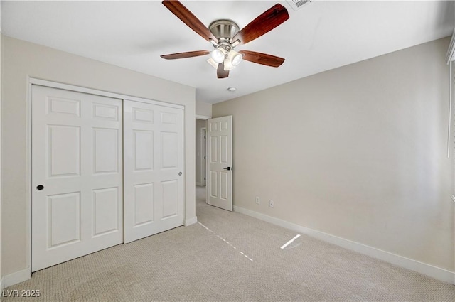 9021 Rendon St, Las Vegas, NV 89143 - unfurnished bedroom featuring carpet flooring, a closet, and a ceiling fan