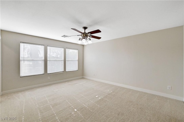 9021 Rendon St, Las Vegas, NV 89143 - empty room with a ceiling fan and light colored carpet