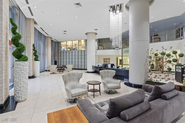 8255 Las Vegas Blvd Unit 1905, Las Vegas, NV 89123 - community lobby with a towering ceiling