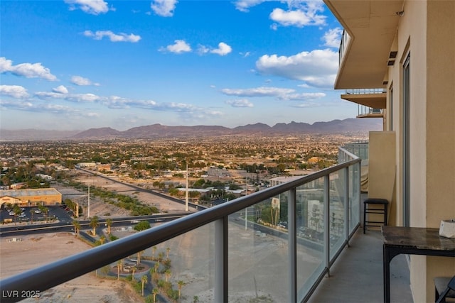 8255 Las Vegas Blvd Unit 1905, Las Vegas, NV 89123 - balcony featuring a mountain view