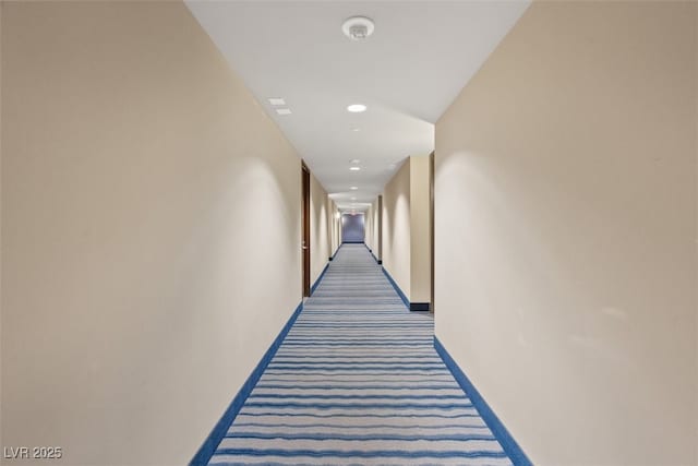 8255 Las Vegas Blvd Unit 1905, Las Vegas, NV 89123 - hall featuring carpet and recessed lighting