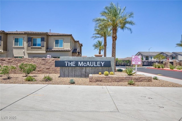 835 Aurelie Ridge St, Henderson, NV 89011 - community / neighborhood sign featuring a residential view